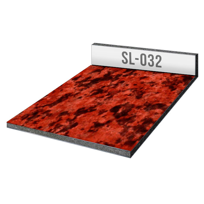 Композитная панель Sibalux SL-032 Red granite 