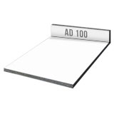 Композитная панель Alucobond 100 Pure White 10 Композитная панель Alucobond 100 Pure White 10