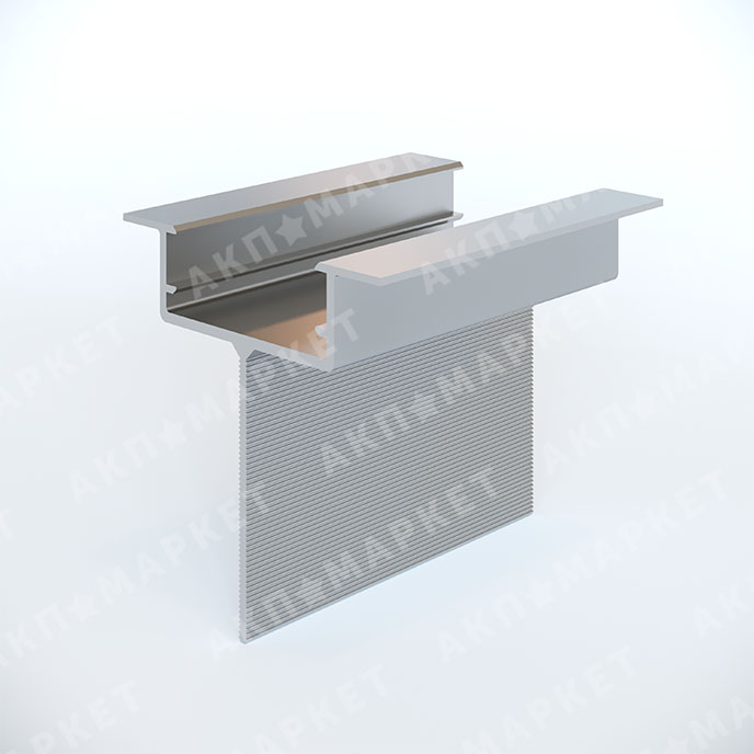 Профиль алюминиевый H-образный SP-1.2