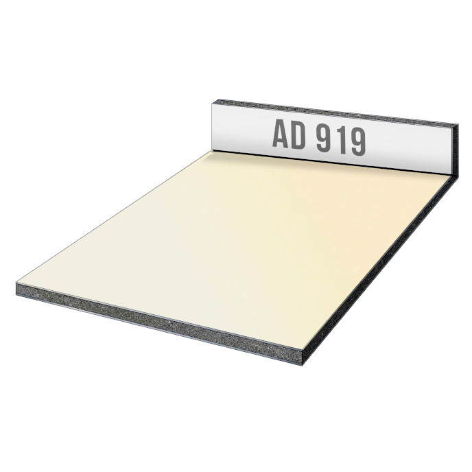 Композитная панель Alucobond 919 White Gold 