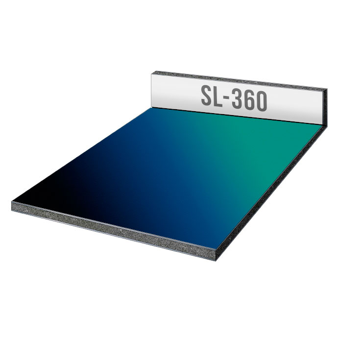 Композитная панель Sibalux SL-360 Azure chameleon 