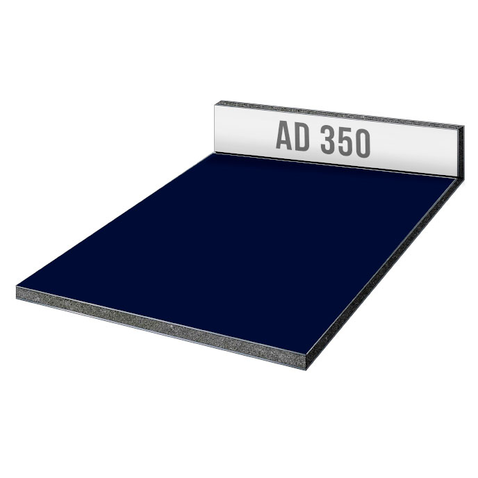 Композитная панель Alucobond 350 Steel Blue 