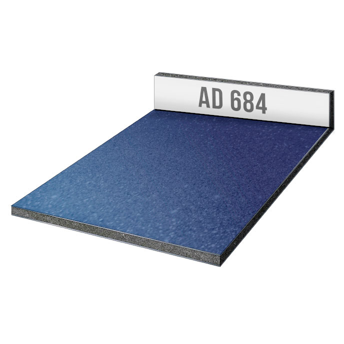 Композитная панель Alucobond 684 Deepblue Metallic MG 