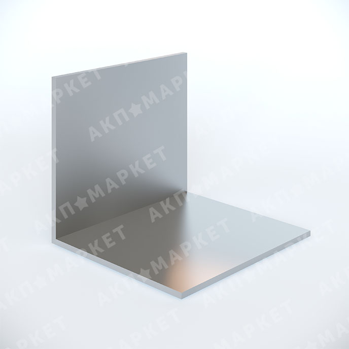 Профиль Г-образный оцинкованный (горизонтальный) 30x40x3000 1,2 мм 