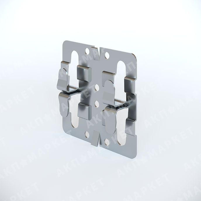 Кляммер оцинкованный рядовой 10 мм SD-8.1