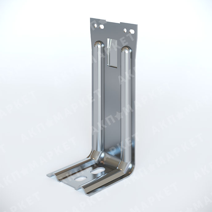 Кронштейн оцинкованный фасадный ККУ 260x80