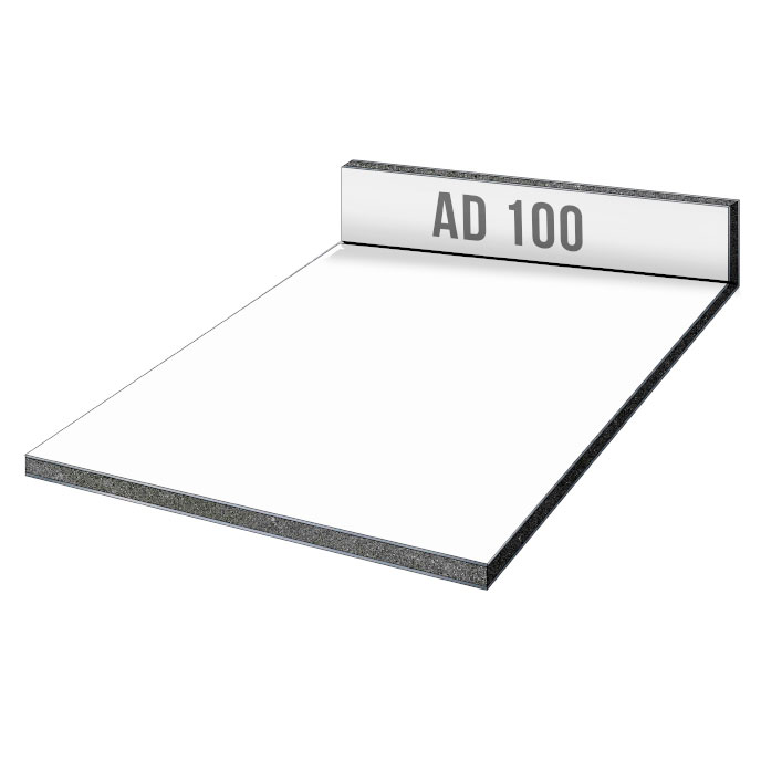 Композитная панель Alucobond 100 Pure White 10 
