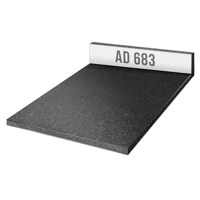 Композитная панель Alucobond 683 Black Metallic MG 