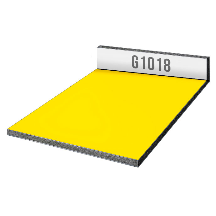 Композитная панель Goldstar G1018 Zink Yellow