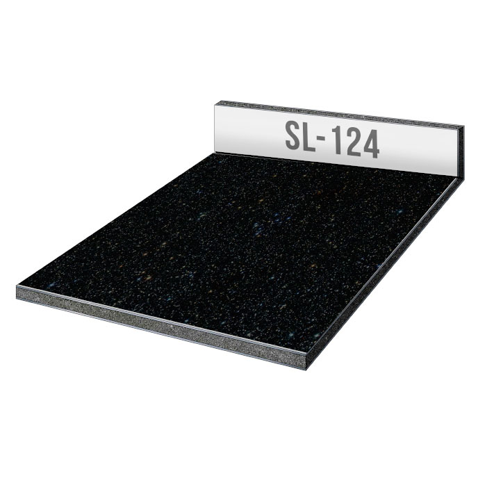Композитная панель Sibalux SL-124 Sparkling black 