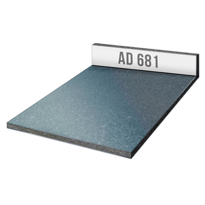 Композитная панель Alucobond 681 Anthracite Silver MG 