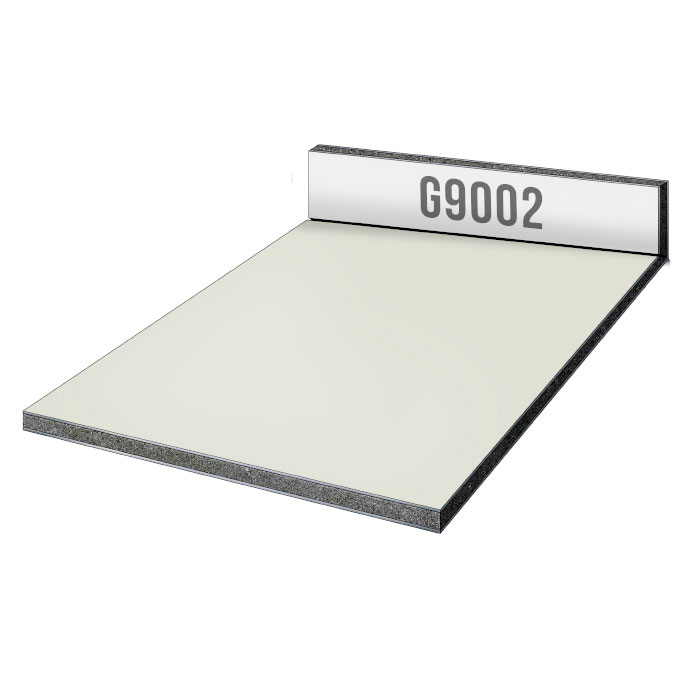 Композитная панель Goldstar G9002 Gray White