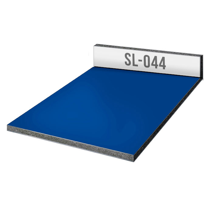 Композитная панель Sibalux SL-044  Traffic blue