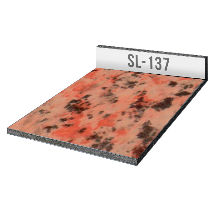 Композитная панель Sibalux SL-137 Pink granite 
