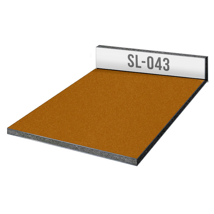 Композитная панель Sibalux SL-043 Golden brown 