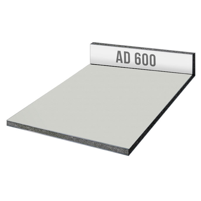 Композитная панель Alucobond 600 Sunrice Silver Metallic 