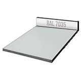 Композитная панель Alcotek RAL7035 Светло-серый Композитная панель Alcotek RAL7035 Светло-серый