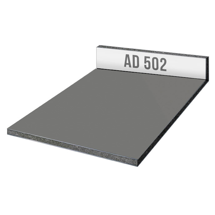 Композитная панель Alucobond 502 Grey Metallic 