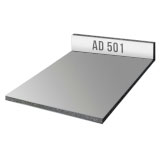 Композитная панель Alucobond 501 Smoke Silver Metallic Композитная панель Alucobond 501 Smoke Silver Metallic